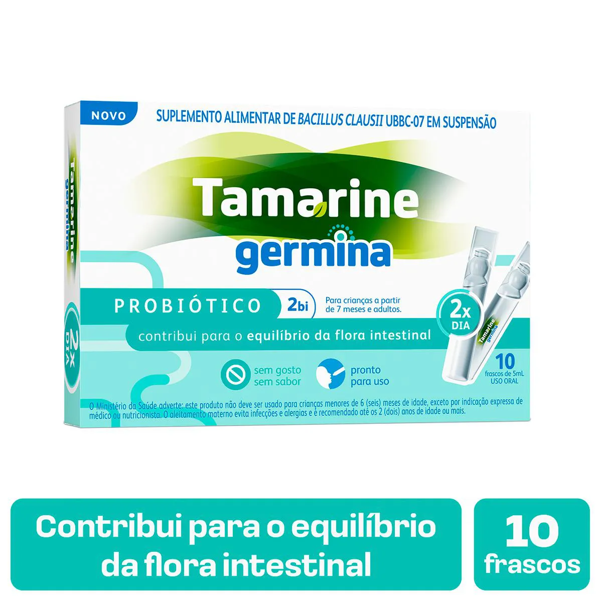 Tamarine Germina 10 frascos de 5ml cada