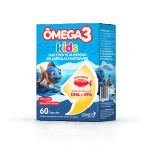 Ômega Kids 450mg 60cap Mast Cereja - Airela