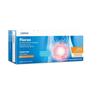 Florax SM 50 milhões/mL, caixa com 5 flaconetes com 5ml uso pediátrico