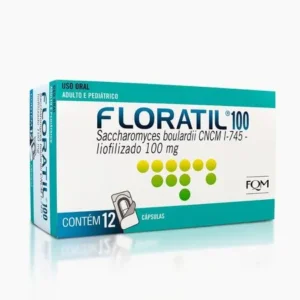 Floratil 100mg 12 Cápsulas