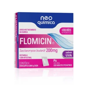 Flomicin 200mg Neo Química 6 Cápsulas