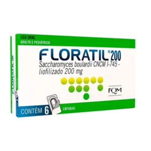 Floratil 200mg 6 Cápsulas