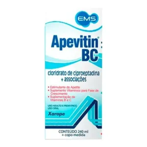 Apevitin B+C 240 ml Ems 1 Frasco