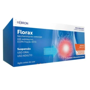 Florax SM 100 milhões/ml Oral Adulto 5 Flaconetes 5ml