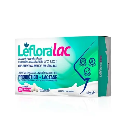 Leflora Lac 30 Cápsulas Duras