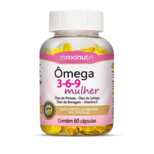 Ômega 3-6-9 Mulher 60 Cápsulas Maxinutri