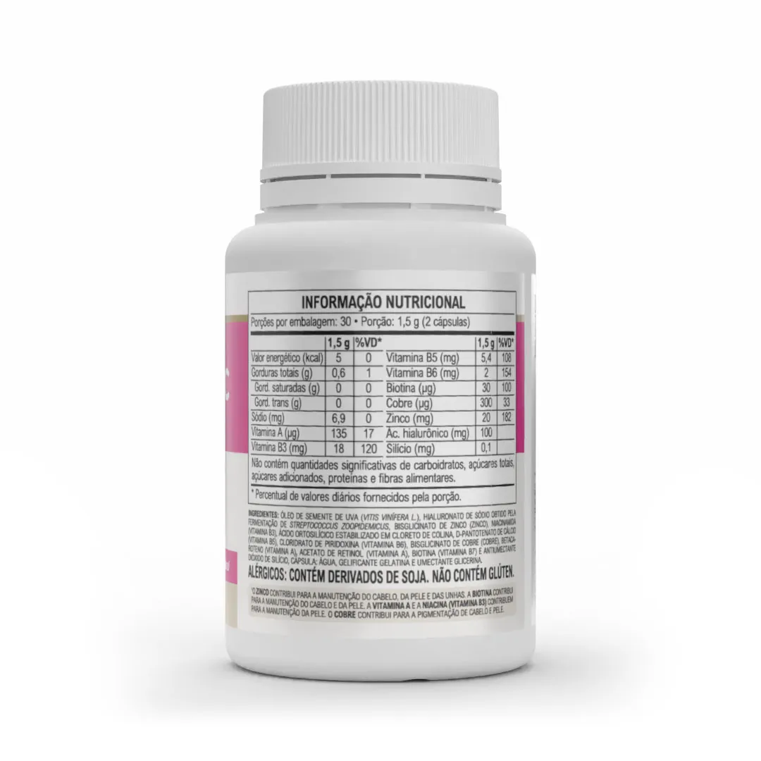 Hyaluronic Hair Vitafor 60 Cápsulas - Imagem 2