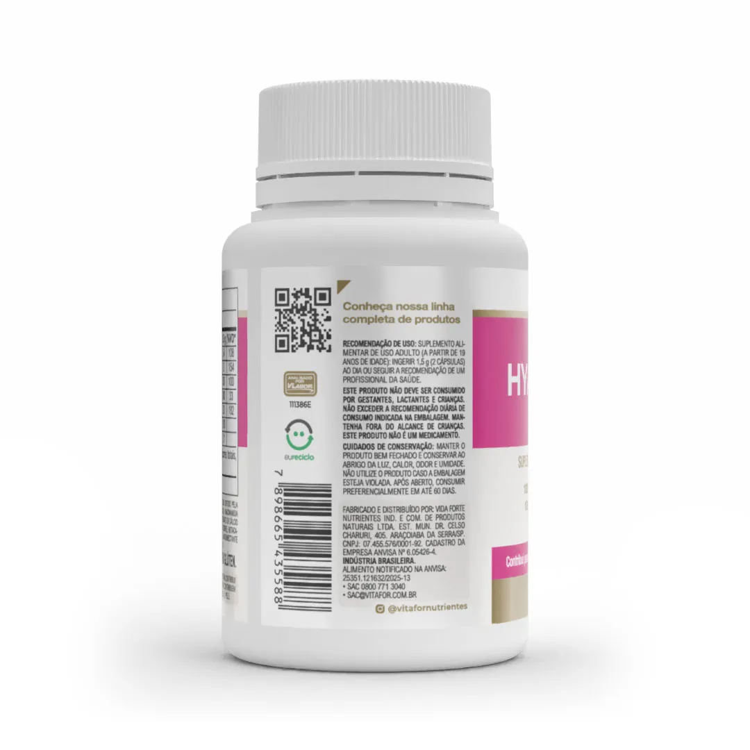 Hyaluronic Hair Vitafor 60 Cápsulas - Imagem 3
