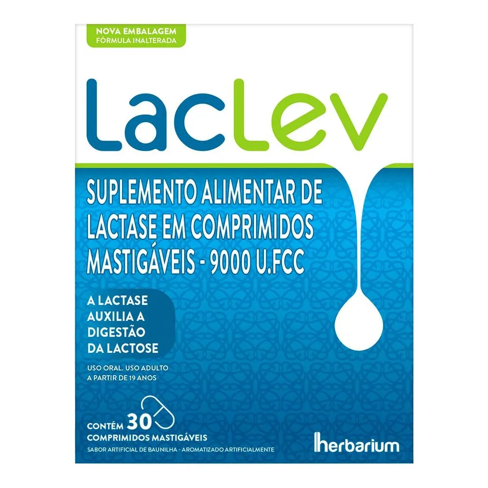 Laclev 9000Fcc Herbarium 30 Comprimidos