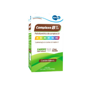Complexo B12 XPE EMS 120ml xarope polivitamínico complexo B