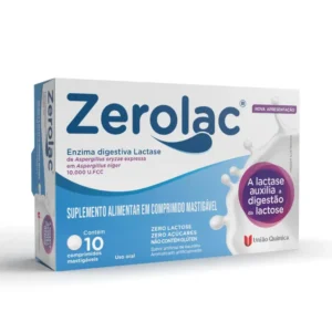 Zerolac 10000FCC 10 comprimidos mastigáveis