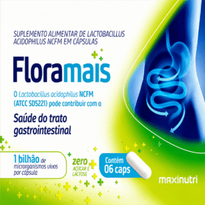 Probiótico Floramais Maxinutri 6 Cápsulas