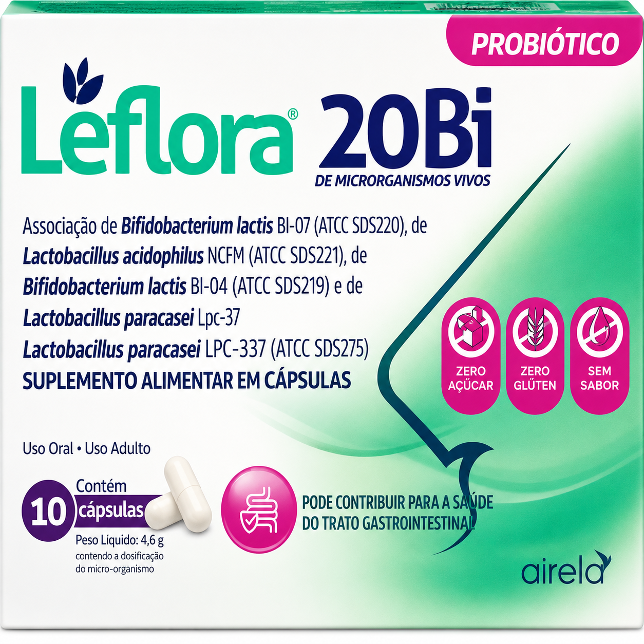 Leflora 1 Bilhão 6 Cápsulas