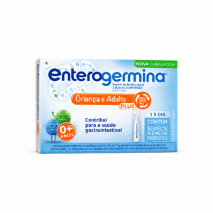 Enterogermina Plus 5 frascos de 5ml