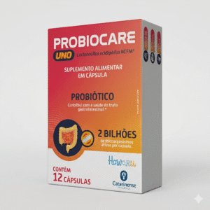 Suplemento  Probiocare Uno 2 Bilhões Catarinense
