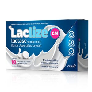 Lacday Lactase 10.000U.Fcc 60 Comprimidos Mastigáveis