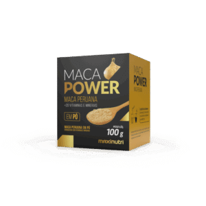 Maca Power Maxinutri 100g suplemento de maca peruana em pó com vitaminas e minerais