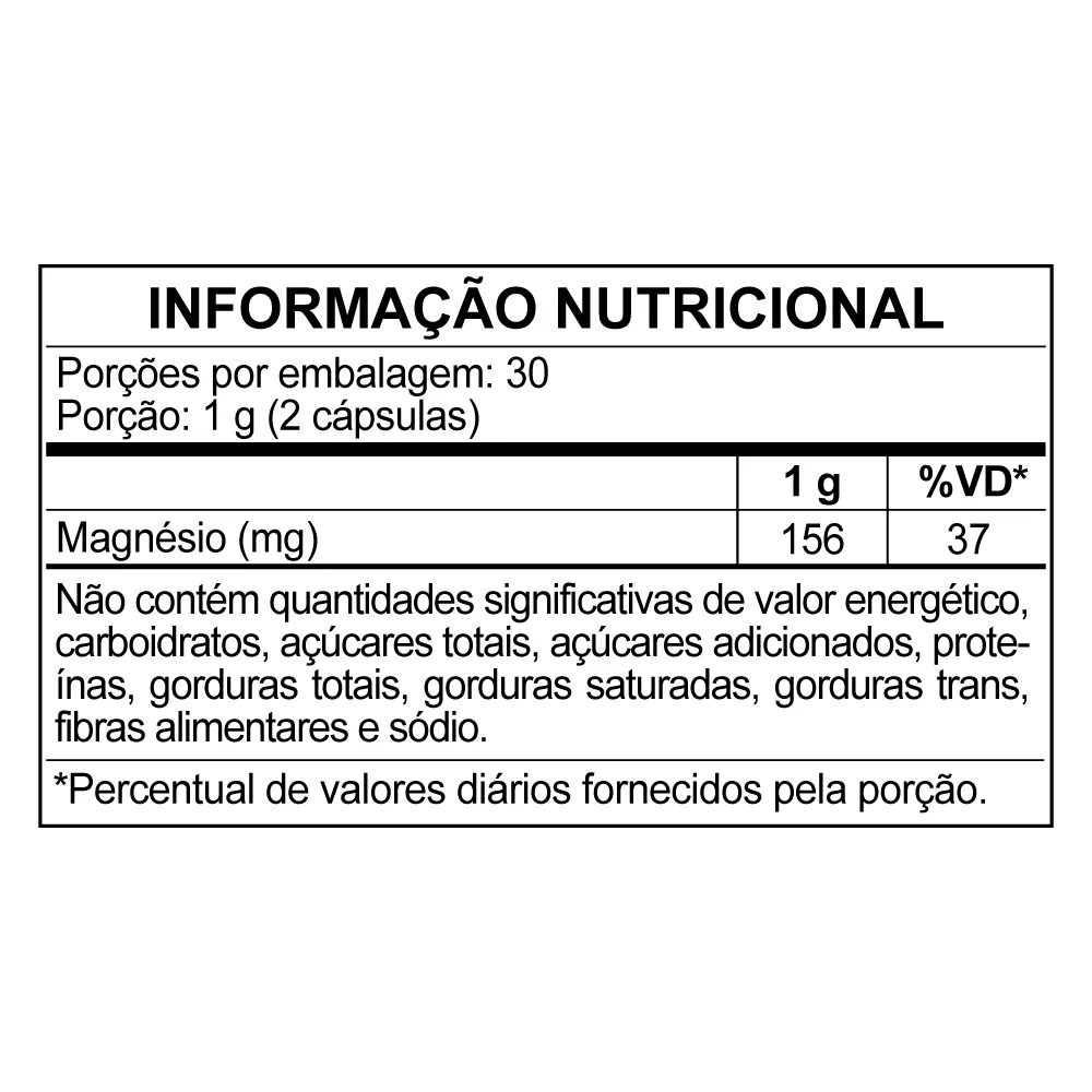 Cloreto de Magnésio P.A. Mag Plus 500mg 60 Cápsulas – Herbamed - Imagem 2