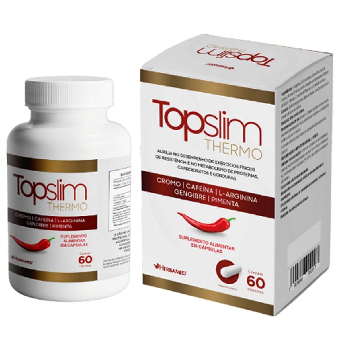 Topslim Thermo - 60 Cápsulas - Herbamed