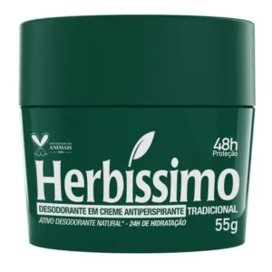 Desodorante em Creme Tradicional Herbíssimo 48h 55G