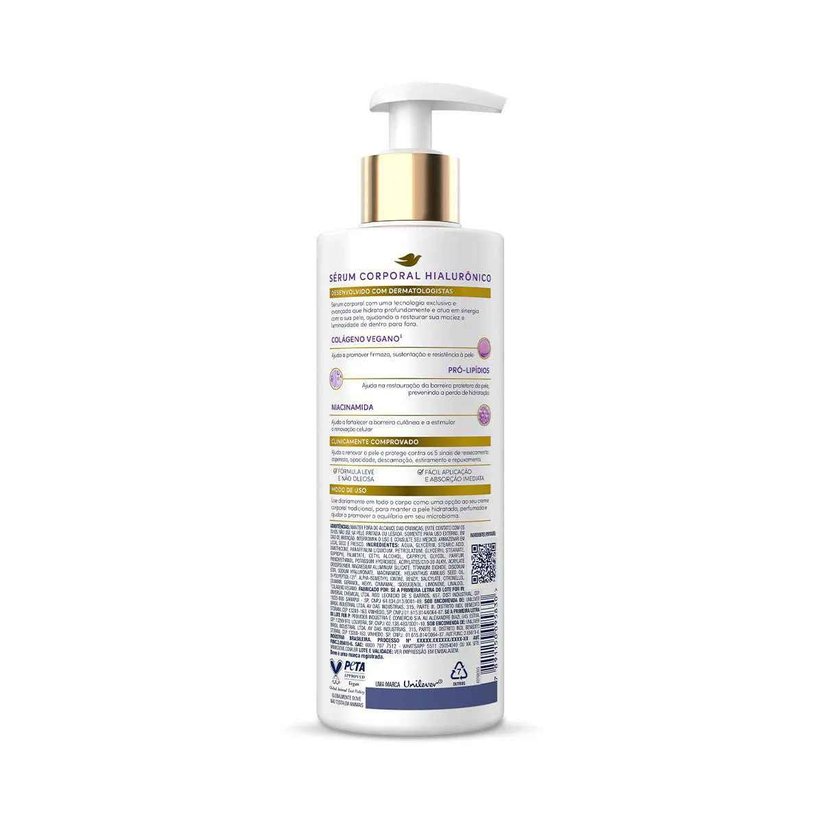 Sérum Corporal Dove Hialurônico + Dermo Renovador 380ml - Imagem 2