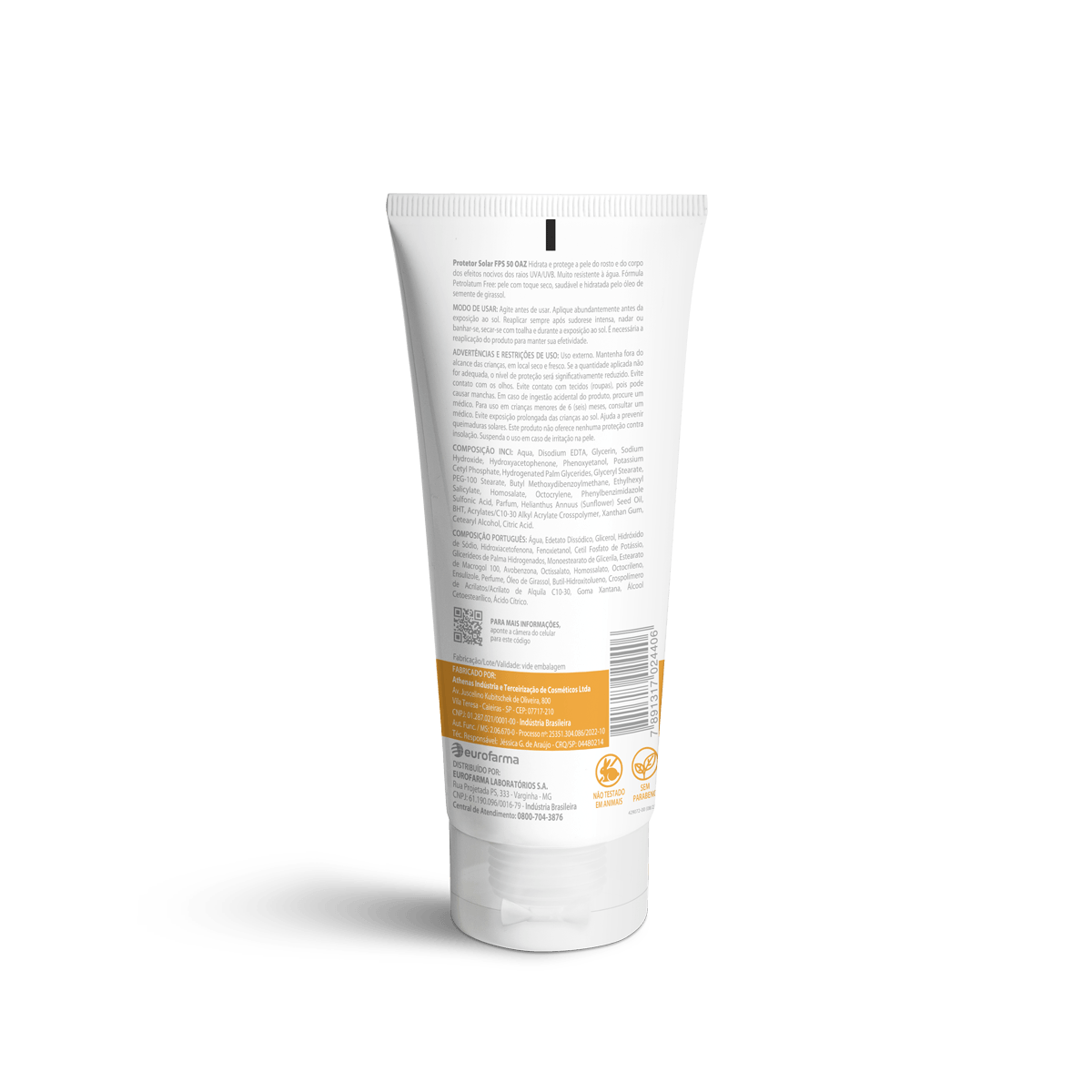 Protetor solar corporal e facial OAZ FPS 50 200ml - Imagem 4