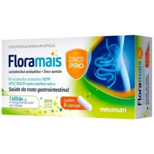Probiótico Floramais Maxinutri 6 Cápsulas