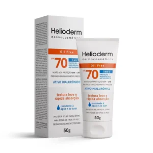Protetor Solar Helioderm  50gr Fps70 Oil Free