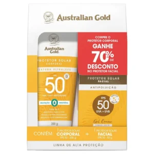 Protetor Australian Gold 200+50gr Fps50 Gel Promocional