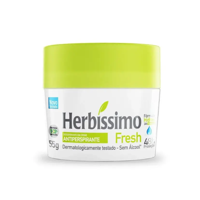 Desodorante em Creme Herbíssimo Fresh 48h 55g