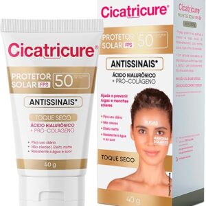 Protetor Solar Cicatricure Antissinais Efeito Matte FPS 50 40g