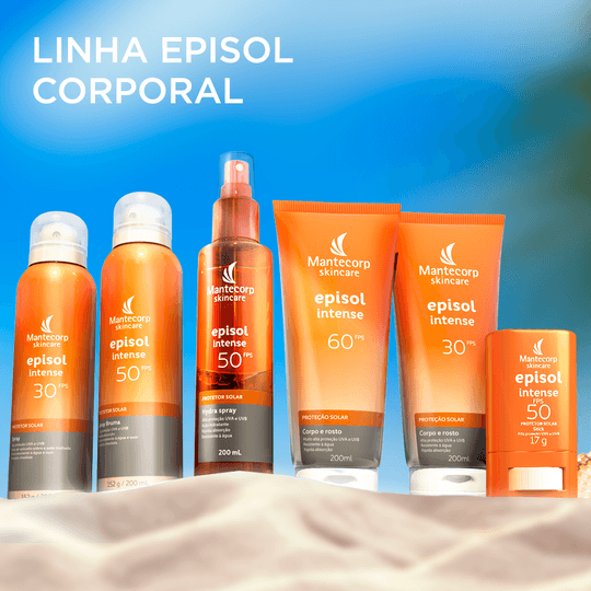 Protetor solar corporal e facial Bruma Aerosol Episol Intense FPS 50 200ml - Imagem 7
