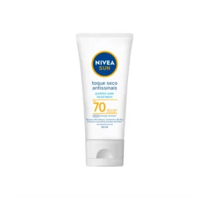 NIVEA SUN Protetor Solar Facial Toque Seco Antissinais FPS70