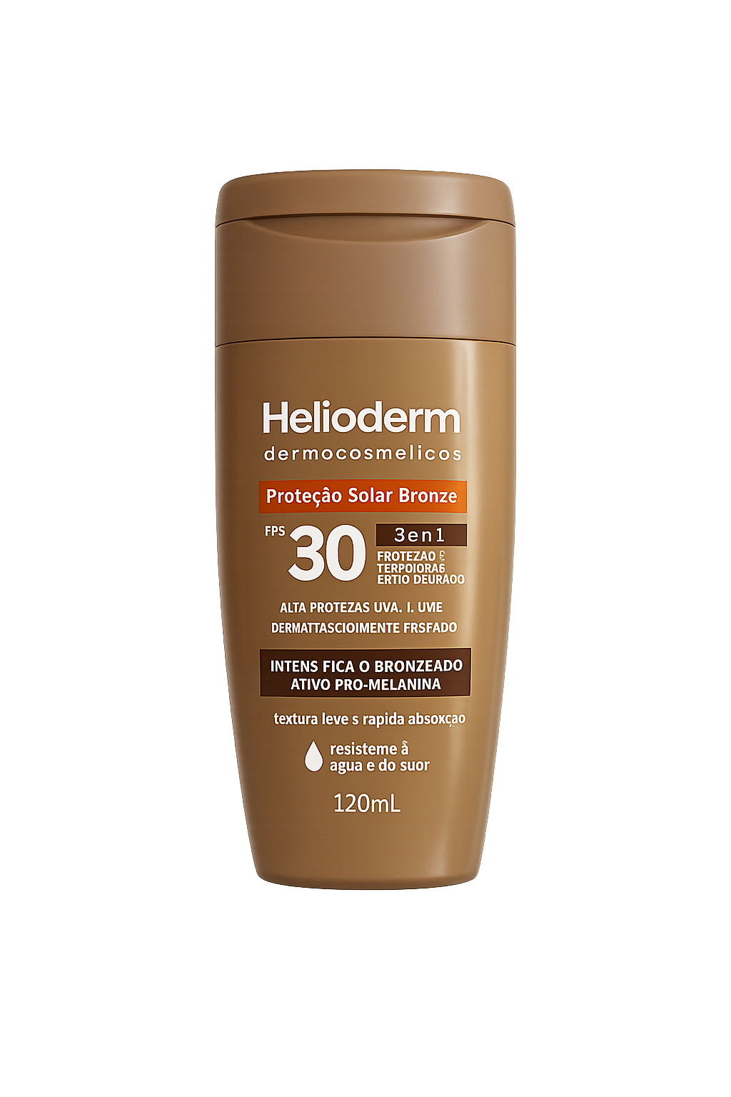 Protetor Helioderm Bronze Fps 30 - 120ml - Kley Hertz