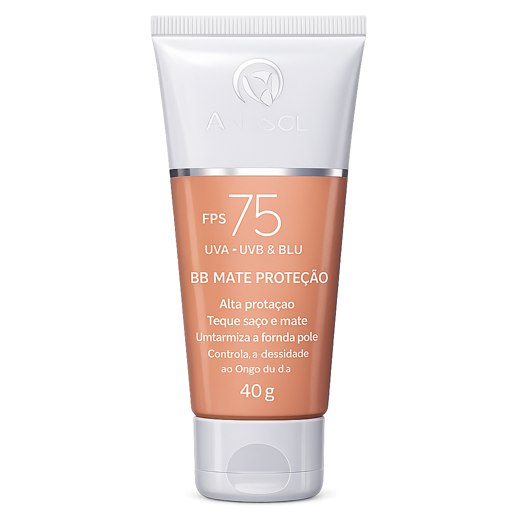 Protetor solar facial Anasol base hidratante multifunção Fps 75 60g