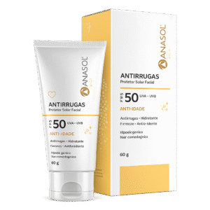Anasol Viso Protetor Solar Facial Antirrugas FPS 50-60 g