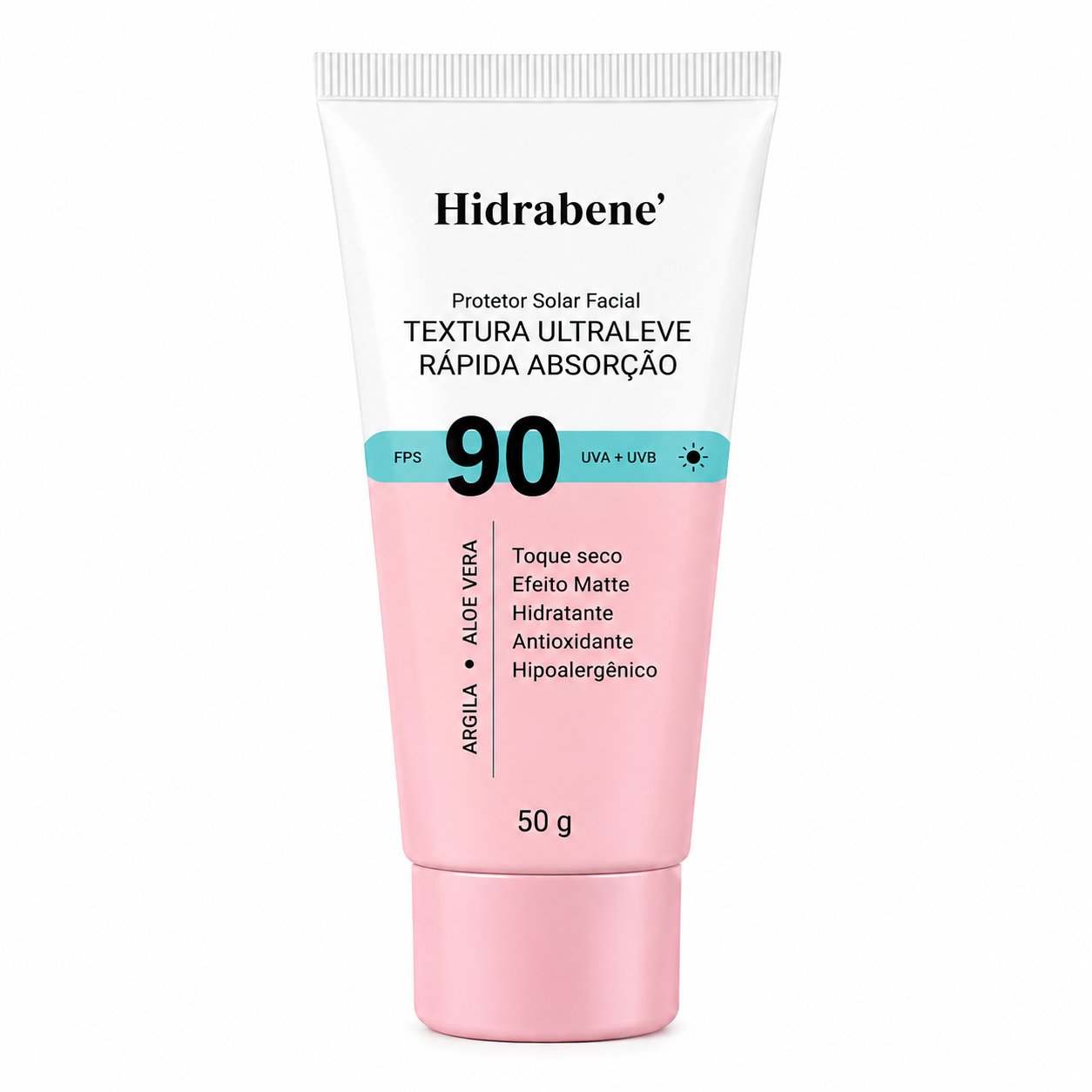 Hidrabene Protetor Solar Facial FPS 90 50g