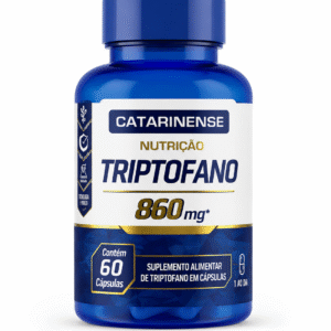 Triptofano 860mg Catarinense 60 Cápsulas