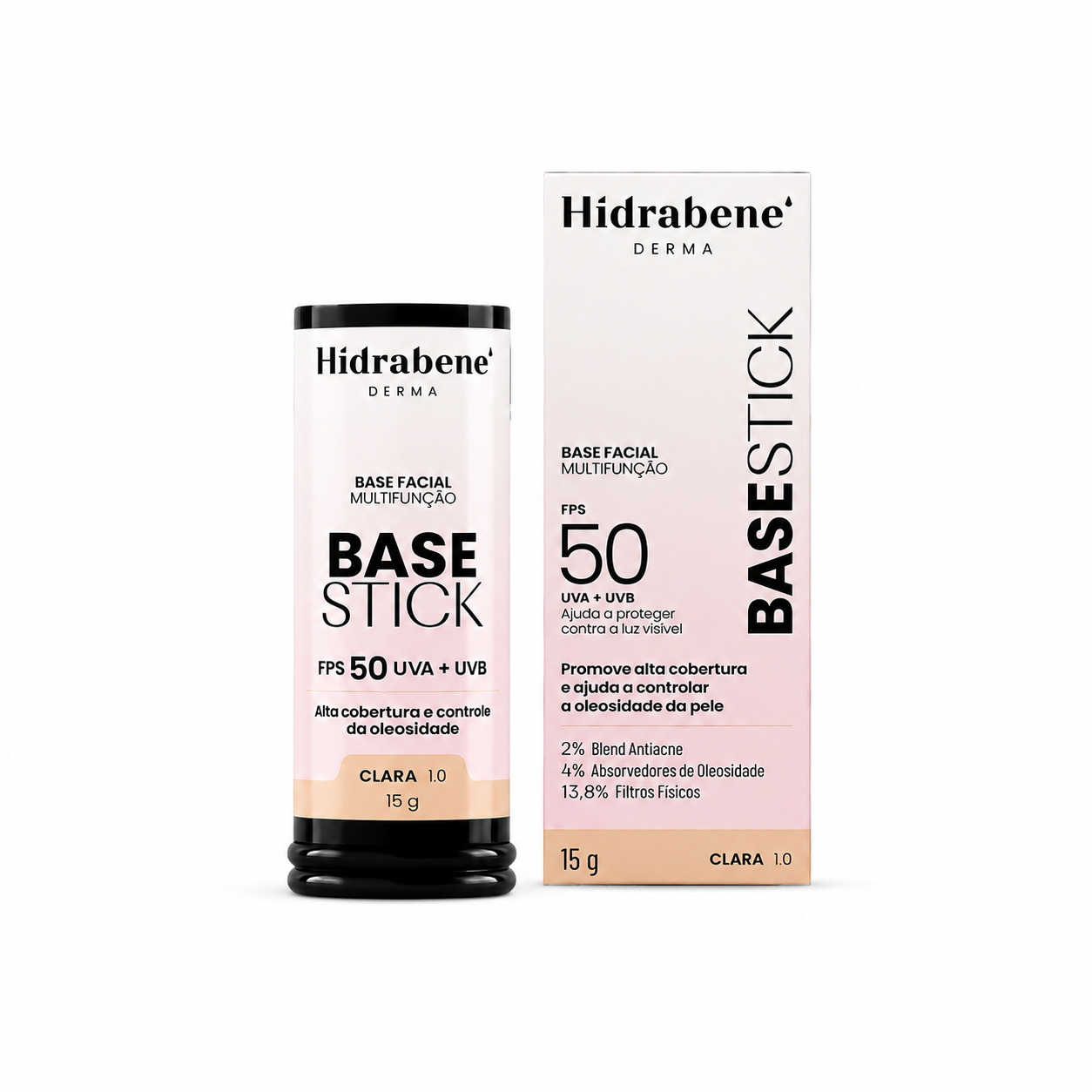 Base Hidrabene Stick Clara Fps 50 12g