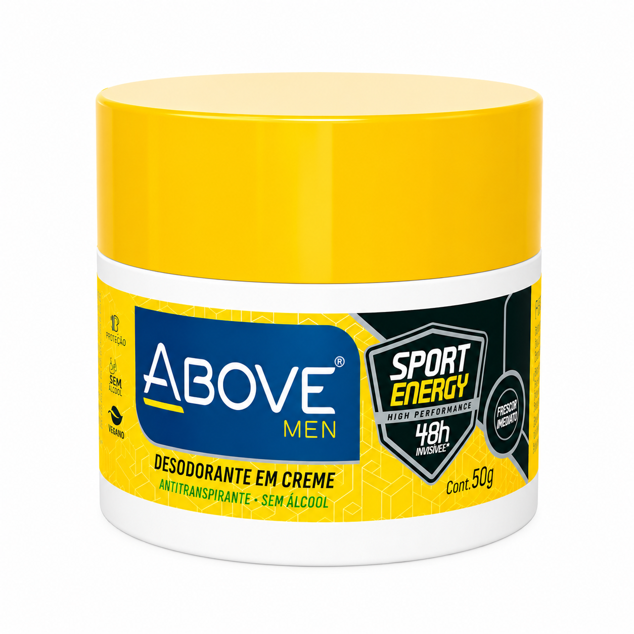 Desodorante em Creme Above Men Energy Sport 48h 50G