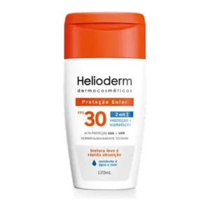 Protetor Solar FPS 30 Helioderm Suncare Frasco 120g