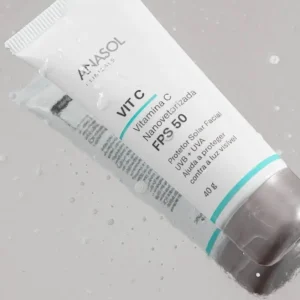 Protetor solar facial Anasol Vitamina C Clinicals Fps 50 40g