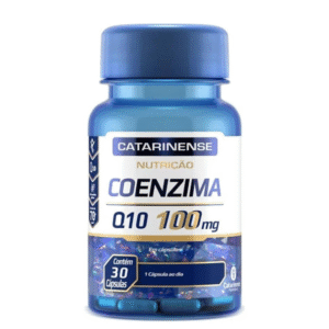 coenzima q10 catarinense 100mg 30 capsulas suplemento alimentar