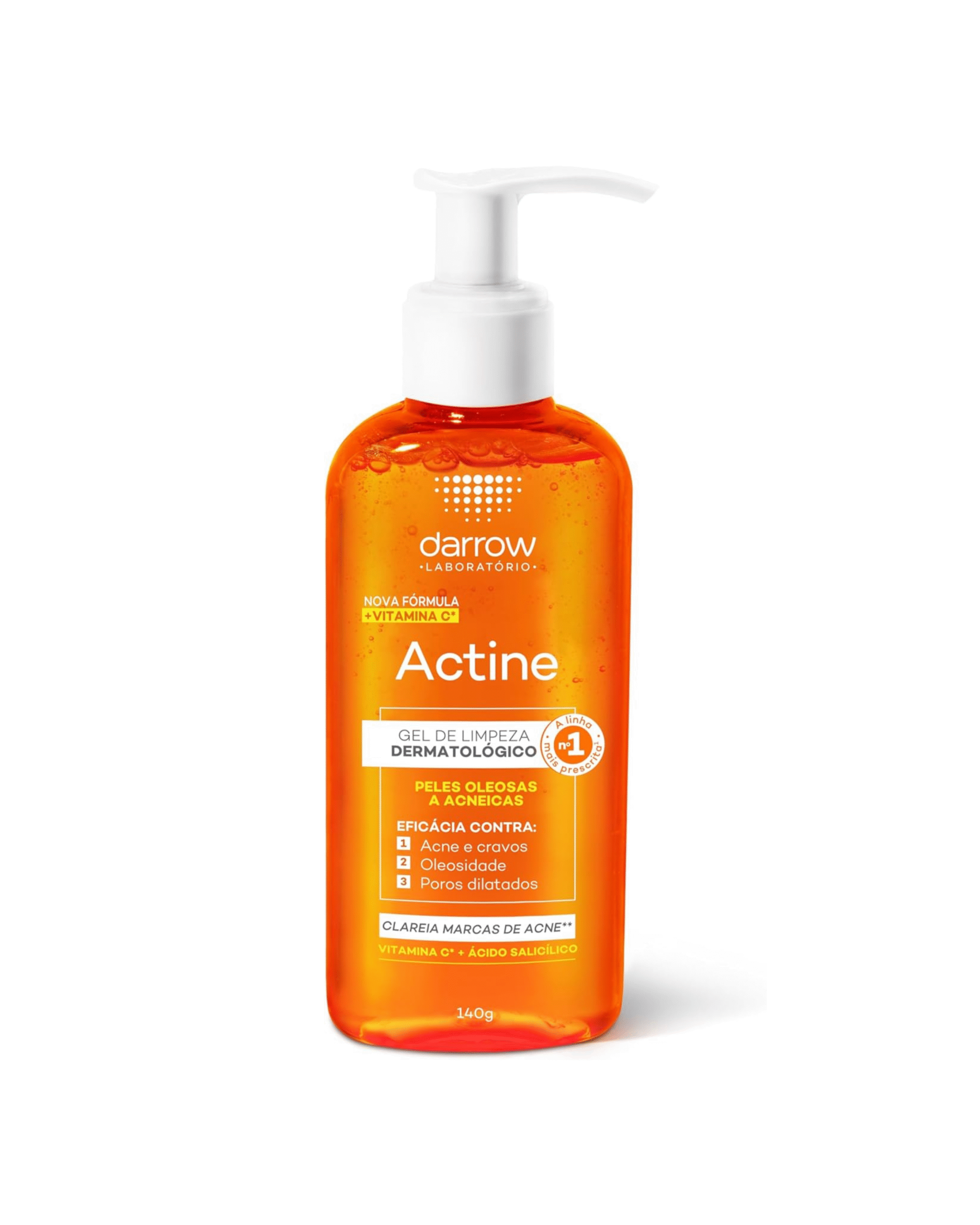 Gel de Limpeza Dermatológico Darrow Actine Oil Control 140g