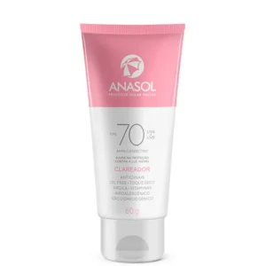 ANASOL PROTETOR SOLAR FACIAL FPS 70 CLAREADOR