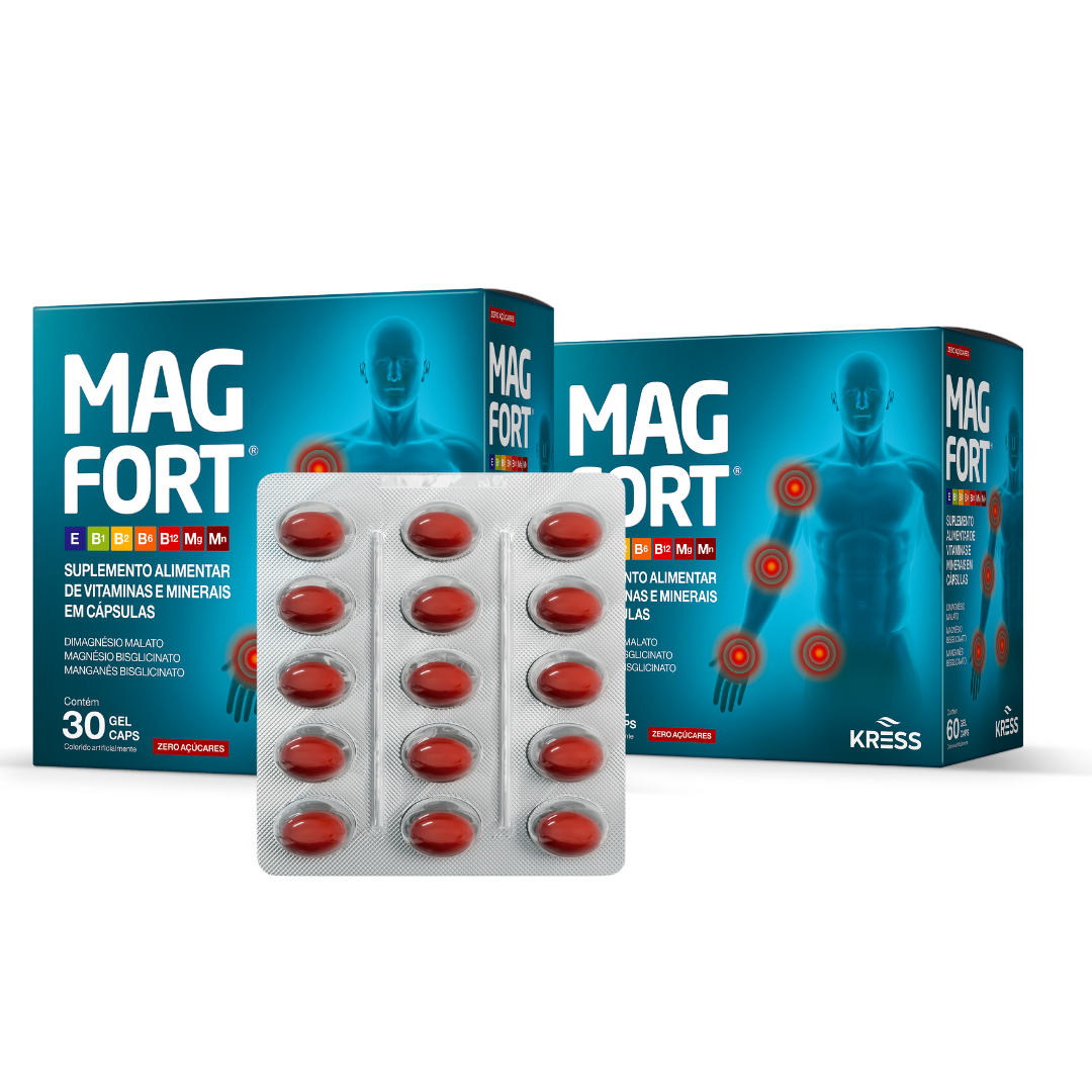 Mag Fort 30 Caps Kress - Imagem 3