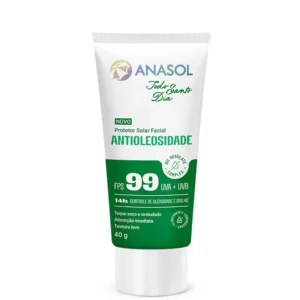 Protetor solar facial Anasol todo santo dia antioleosidade Fps 99 40g