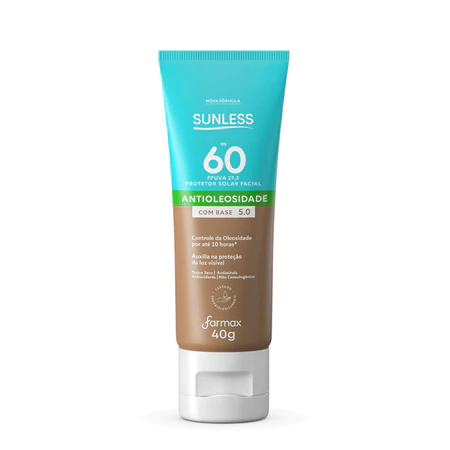 Protetor Solar Facial Antioleosidade Fps 60 Com Base 5.0 - Imagem 2