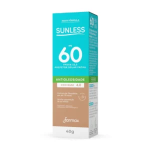 Protetor Solar Facial Antioleosidade Fps 60 Com Base 4.0