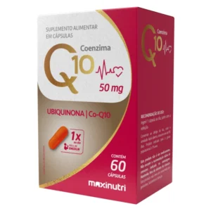 coenzima q10 maxinutri 50mg 60 cápsulas